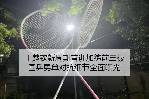 王楚钦新周期首训加练前三板 国乒男单对抗细节全面曝光